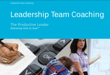 Leadership Team Coaching: (The Productive Leader)